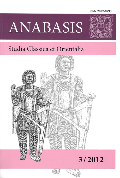 Anabasis. Studia Classica et Orientalia 3/2012